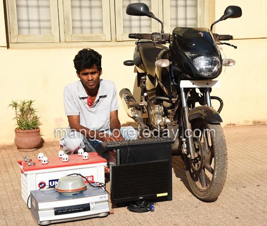  Urwa cops arrest bike thief at Kuntikan